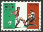Stamps : Africa : Guinea_Bissau :  Futbol