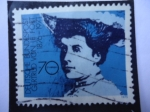 Stamps Germany -  Escritora: Gertrud Von le Fort 1876-1971