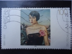Stamps Germany -  Pintores: Christian Schad. 1894-1982- ¨Maika 1929¨