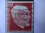 Stamps Germany -  Rabino: Leo Baeck 1873-1956.Aniversario de su muerte.