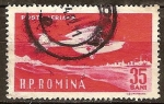 Stamps Romania -  50 Aniv de la primera Vuelo por A. Vlaicu.