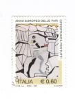 Stamps : Europe : Italy :  Año europeo de la oportunidad para todos