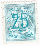 Stamps Belgium -  Cifra y León Rampante