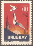 Stamps Uruguay -  PALOMA  Y  PÀJARO  HERIDO