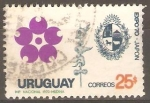 Stamps Uruguay -  EXPO  70  -  JAPÒN.  JUVENTUD  POLO   