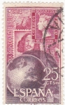 Stamps Spain -  Día Mundial del Sello-1964  (Z)