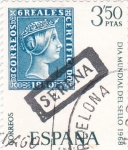 Sellos de Europa - Espa�a -  Día Mundial del Sello-1968  (Z)