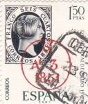 Stamps Spain -  Día Mundial del Sello-1969 (Z)