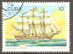 Stamps Cuba -  BARCO  DE  GUERRA  SAN  CARLOS