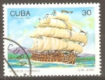 Stamps Cuba -  BARCO  DE  GUERRA  SAN  JOSÈ