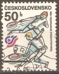 Stamps Czechoslovakia -  CALENTAMIENTO  DE  JÒVENES  GIMNASTAS
