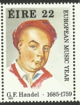 Stamps : Europe : Ireland :  Händel