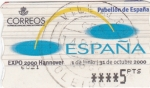 Sellos de Europa - Espa�a -  Expo-2000 Hannover-ATM    (Z)