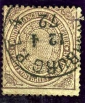 Stamps Germany -  Hamburgo. Oficina de Alemania del Norte