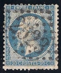 Stamps : Europe : France :  NAPOLEON III