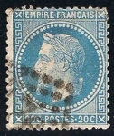 Stamps : Europe : France :  NAPOLEON III