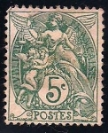 Stamps : Europe : France :  Libertad, Igualdad y Fraternidad.