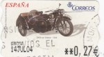 Stamps Spain -  DKW con Sidecar -ATM    (Z)
