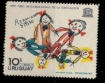 Sellos de America - Uruguay -  aña internac. Edudación