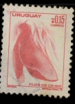 Stamps Uruguay -  flor de ceibo