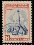 Sellos de America - Uruguay -  Isla de Lobos