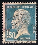 Stamps France -  Louis Pasteur