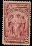 Stamps Uruguay -  Centenario de la independencia