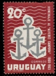 Stamps Uruguay -  homenaje Alférez Campora