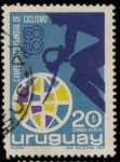 Sellos de America - Uruguay -  Campeonato mundial de Ciclismo
