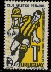 Stamps Uruguay -  club atletico Peñarol