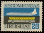 Stamps Uruguay -  encomiendas
