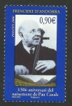 Sellos del Mundo : Europa : Andorra : Pau Casals