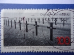 Sellos de Europa - Alemania -  75 año, Cementerio de militares caídos en guerras alemanas