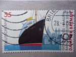 Sellos de Europa - Alemania -  Transatlántico SS BREMEN 1929