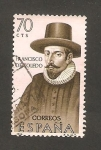 Stamps Spain -  1623 - Francisco de Toledo, forjador de América