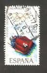 Stamps Spain -   1852 - Olimpiadas de invierno en Grenoble, bobsleigh