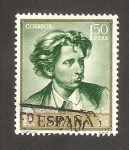 Stamps Spain -  1858 - Mariano Fortuny Marsal