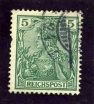 Stamps : Europe : Germany :  Leyenda Reichpost