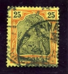 Stamps : Europe : Germany :  Leyenda Reichpost