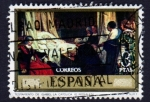 Stamps Spain -  1974 Eduardo Rosales y Martin. Testamento de Isabel la Católica - Edifil:2205