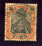 Sellos de Europa - Alemania -  Leyenda Reichpost