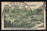 Stamps France -  Emitidos en conmemoración de la inauguración de la carretera de montaña en el Iseran, Saboya.