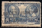 Stamps France -  Centenario de la fotografÃ­a. Joseph NicÃ©phore Niepce y Louis Jacques Mande Daguerre