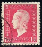 Stamps : Europe : France :  Marianne.