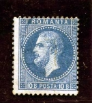 Stamps Romania -  Principe Carlos. Impresion Paris