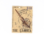 Stamps Africa - Gambia -  Intrumentos musicales- Kora