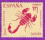 Stamps Spain -  Signos del Zodiaco 