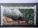 Sellos de Europa - Alemania -  125 Jahre Schmalspurbahnen im Harz.