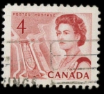 Sellos de America - Canad� -  Reina y canal