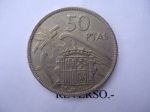 monedas de Europa - Espa�a -  50 Ptas-Estandartes- 